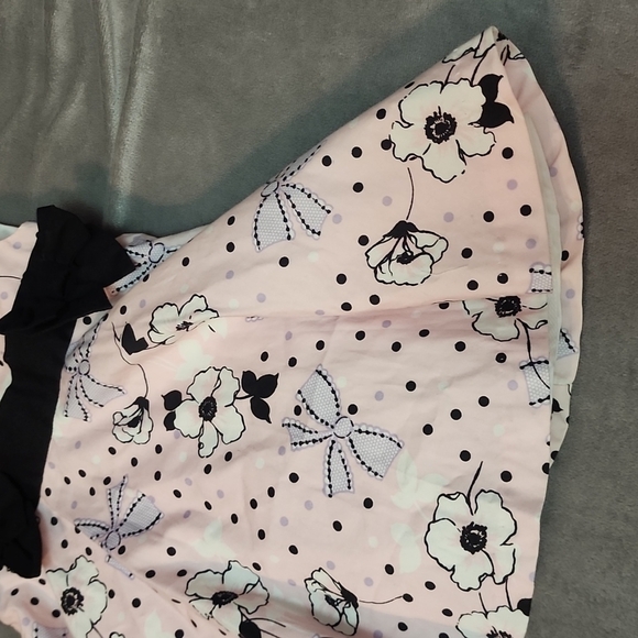 Jillian's Closet Girls Size 12M - NEW - Pink Bows Diaper Cover - Picture 3 of 15